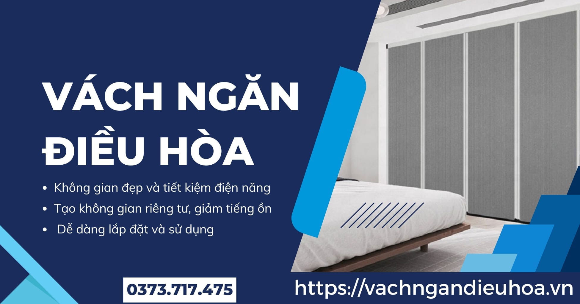 Vách ngăn điều hòa Banner