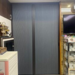 vách ngăn 2 cánh hệ xích 45