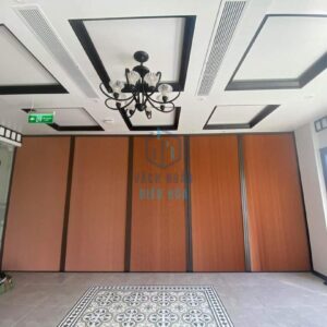 Cửa rèm tổ ong xếp xích hệ 45 ghép cánh