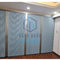 Cửa rèm tổ ong xếp xích hệ 45 ghép cánh