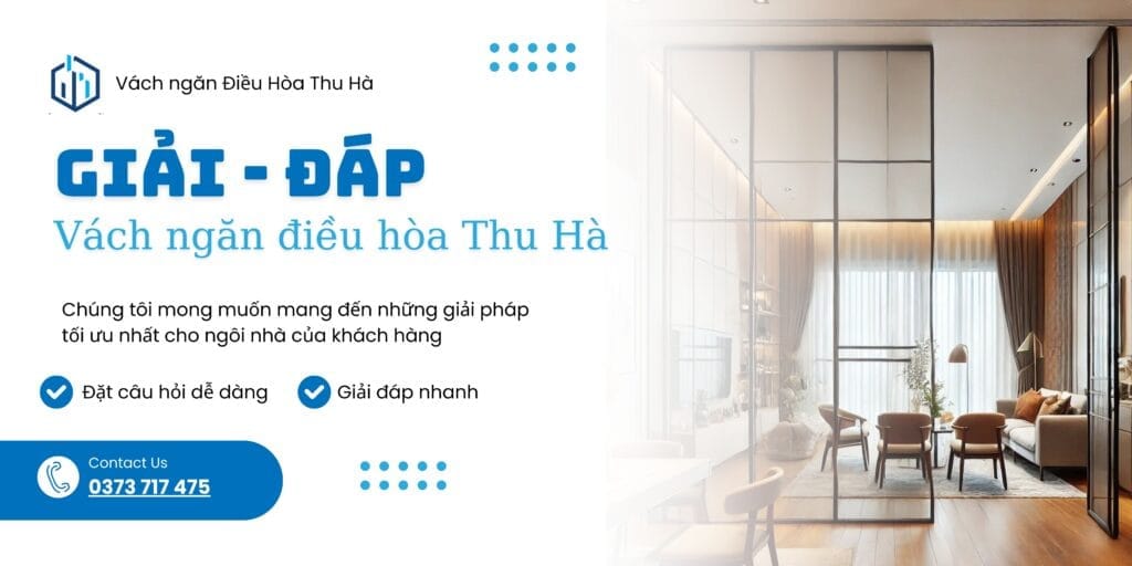 giải đáp vách ngăn điều hòa