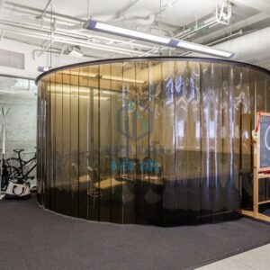 Vách ngăn nhựa polycarbonate hệ lá phẳng