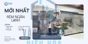 Rèm ngăn lạnh trong suốt