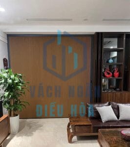 Khả năng cách âm và cách nhiệt tốt- vách ngăn phòng khách hiện đại