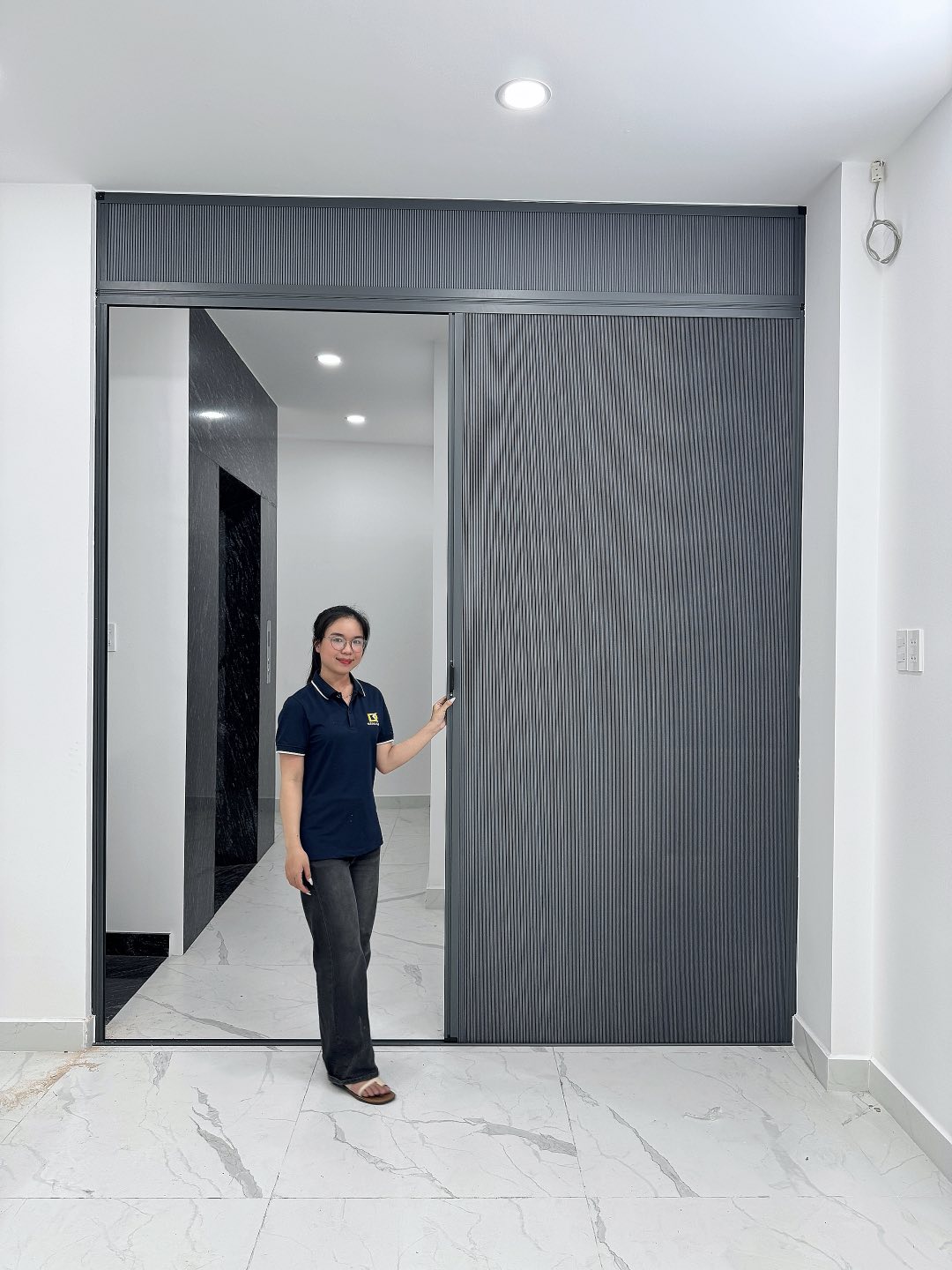 Vách ngăn tổ ong ngăn lạnh điều hòa cho phòng ngủ