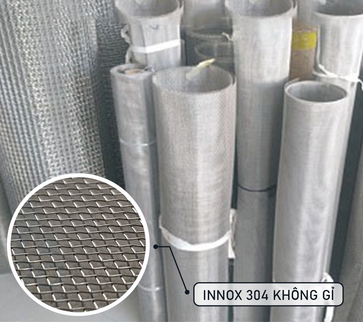 lưới inox chống muỗi